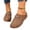 Brown, variant on Closed Toe Mule Clogs Slip On Flat Casual Shoes with Metal Buckle for Summer Walking Platform Slides(Blue, 5.5)