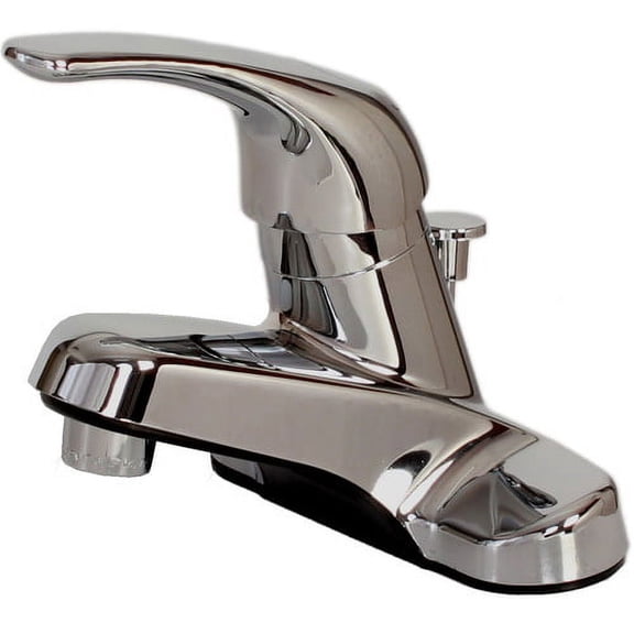 Hardware House Centerset Faucet with Drain Assembly