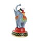 thumbnail image 4 of Estatua de elefante, escultura animal, coleccionable, arte moderno, artesanía, adorno de escritorio Llevando un mouse, 4 of 9