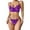 Purple, variant on siminseming Christmas Intimates Sexy Floral Mesh Underwire Garter Belt Lingerie 2 Piece Clothing Shoes & Accessories