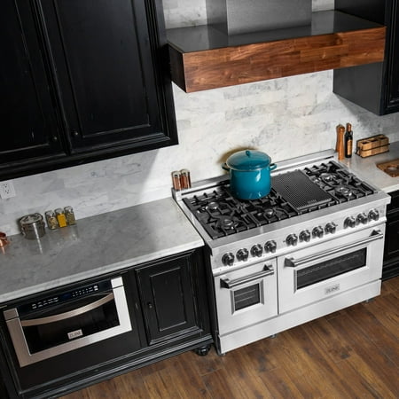 ZLINE - 24" 1.2 cu. ft. Built-in Microwave Drawer in Black Stainless Steel - Black