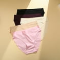 5 Pack Plus Size Underwear for Women Seamless HiCut Panties