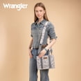 thumbnail image 3 of Wrangler Tote Bag for Women Western Camo Pattern Canvas Crossbody bag Handbag Vintage Design, Gray, 3 of 6
