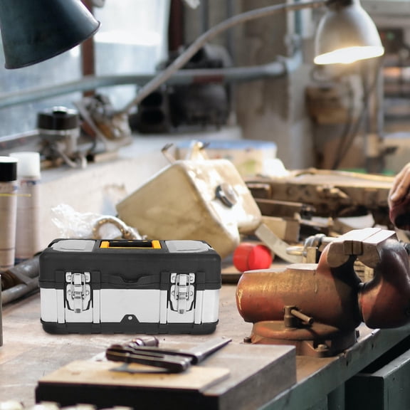 Vosarea Portable Multifunctional Stainless Steel Tool Case with Reinforced Corners