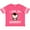 Football Pink and White, variant on Inktastic I Love My Grammy with Cute Penguin and Hearts Girls Toddler T-Shirt