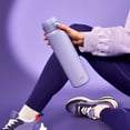 thumbnail image 6 of ION8 Leak Proof Flip-Top 1 Litre Insulated Steel Water Bottle, Dishwasher-Safe, Purple, 920ml (31oz), 6 of 11