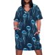 thumbnail image 1 of Vestido de Medusa brillante para mujer vestido suelto con bolsillo vestidos de baile vestidos de fiesta, 1 of 6