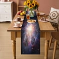 thumbnail image 3 of Table Runner - 72 Inch Long, Universe Explosion Kitchen Dining Table Runner Dresser Scarves, Modern Abstract Galaxy Universe Farmhouse Decor for Coffee Tables Wedding Party Banquet, 3 of 8