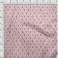 thumbnail image 4 of oneOone Velvet Light Pink Fabric Animal Sewing Craft Projects Fabric Prints By Yard 58 Inch Wide, 4 of 5