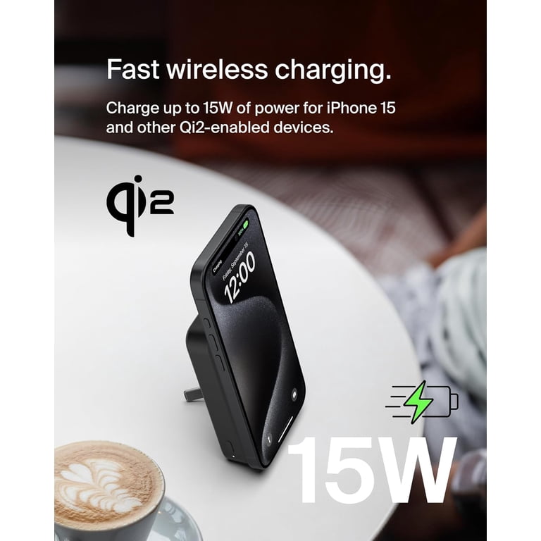 Belkin BoostCharge Pro Wireless Power Bank 10K w/ Qi2, MagSafe