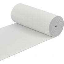 3.3 Yard/3m 6 Inch Wide Flat Elastic Band White Heavy Stretch Knit for Garment Sewing Project for diy