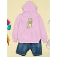 thumbnail image 3 of Dog Eating Waterme Hoodie Juniors -Image by Shutterstock,  x-Large, 3 of 4