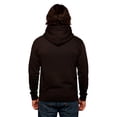 thumbnail image 4 of Grypho Sudadera con capucha para hombre estampado evolucion hoodie negro, 4 of 5