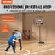 thumbnail image 2 of Canasta de baloncesto VEVOR 81 cm de altura ajustable para uso exterior/interior, 2 of 9