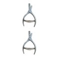 thumbnail image 3 of Billuyoard Metal 45N Pattern Notcher Handheld Professional Home Punch Pliers Tailor Sewing Anti-corrosive Hole Tool Nonslip 11*7.5 cm 2piezas Billuyoard CBP103766, 3 of 5