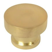 20 Pack - Cosmas 704BB Brushed Brass Round Contemporary Cabinet Hardware Knob - 1-1/4" Diameter