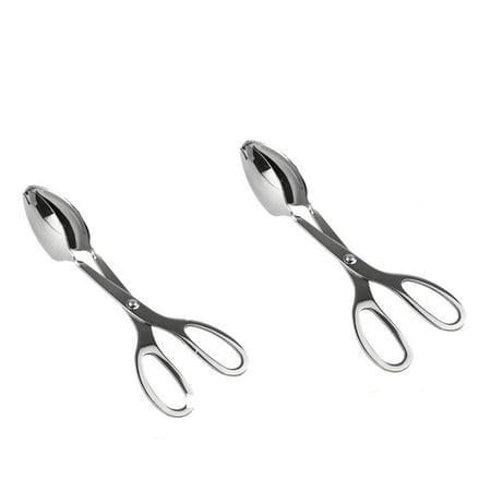 

FACEGA 2Pcs Kitchen Tongs Scissor Design Cooking Tongs Multi-Purpose Tongs for Serving Food Precision Cooking Tweezers for Controlled Handling