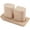Verona, variant on Radicaln Marble Salt and Pepper Shakers 2.5 inches White Handcrafted Stone Saleros Spice Set for Kitchen Counter, Pink Salt Holder, Farmhouse Kitchen Table Decor, Elegant Home Essentials