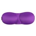 thumbnail image 1 of GOOHOCHY Antifaz para dormir ligero, cómodo y súper ajustable, con contorno 3D, antifaz para dormir, viajar, trabajar, siestas (morado)., 1 of 8