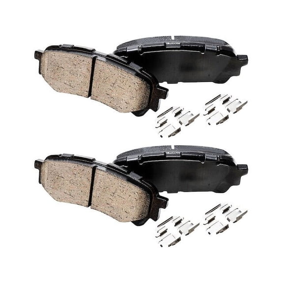 Rear Brake Pad Set - Compatible with 2004 - 2008 Subaru Forester 2005 2006 2007
