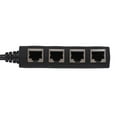 thumbnail image 2 of Adaptateur Répartiteur RJ45, Câble Adaptateur Sans Fil Transmission de Performance pour Concentrateur ADSL pour Commutateur TV, 2 of 8