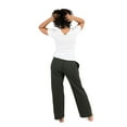 thumbnail image 3 of Leveret Womens Flannel Pants Dark Grey XX-Large, 3 of 3