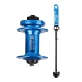 thumbnail image 1 of koolsoo Mountain Bike Front Rear Ball Bearing Hub 32 Holes 7-11 Quick Release for 6 Blue Front, 1 of 9
