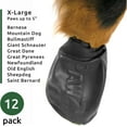 thumbnail image 2 of HAHDAXIA PZBLKXL Water-Proof Dog Boots, X-Large, 4-Inch to 5-Inch, Black, 2 of 7