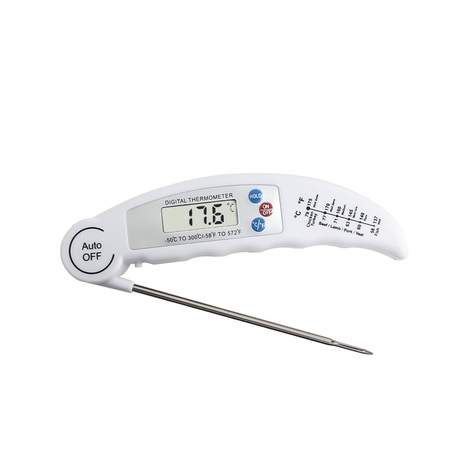 TaTaai 3Pcs Meat Thermometer Digital for Cooking & Baking, Grilling Wireless Food Thermometer Probe for Temperature, Liquids, BBQ, Smoking, Chicken, Steak, Kitchen Gadgets & Grilling