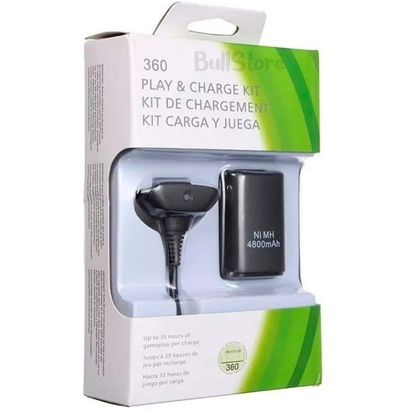 Batería recargable Xbox 360 de 4800 mAh
