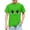 Green, variant on 100% Cotton Boys Funny Angry Face Graphic T-Shirt Soft Crewneck Tee for Kids Ages 4-12 Green,Size 9 T