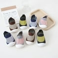 thumbnail image 5 of Unsex Baby First Walking Shoes boy Girl Infant No-Sliper Lightweight Sneakers,6 12 18 24 36 Months Toddler Protect Toes Sock Shoes, 5 of 6