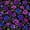 Violet Blooms Pattern, variant on FORMRS Kids Backpack for School Unisex 17" Casual Bookbag Travel Daypack with Compartment Pockets, Violet Blooms Pattern