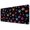 Colorful Paw, variant on 35.4x15.7 Inch Large Mouse Pad for Desk, Decorative Autumn Leaves Keyboard Mat, Non-Slip Rubber Base XXL Mousepad
