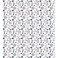 thumbnail image 3 of Lighthouse Duvet Cover Set Queen Size, Nautical Anchors Waves Helms and Animal Silhouettes Compass Navigation, Decorative 3 Piece Bedding Set with 2 Pillow Shams, Indigo Red White, by Ambesonne, 3 of 3