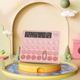 thumbnail image 2 of sruoe Calculator, Desktop Calculator, Small Mini Calculator, Large Lcd Display Button Battery Power Smart Calculator, Portable Electronic Calculator, 2 of 6