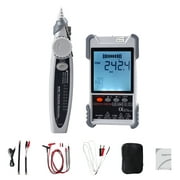 Network Cable Tester,- Ideal Cable Sensitivity Network Cable Lcd Display Open Circuit Test Cable Handheld Portable Cable Poe Test Sensitivity Adjustable With Lcd Cable Adjustable Portable