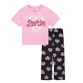 thumbnail image 1 of Conjunto de ropa de Barbie para niñas pequeñas y leggings acampanados, 1 of 3