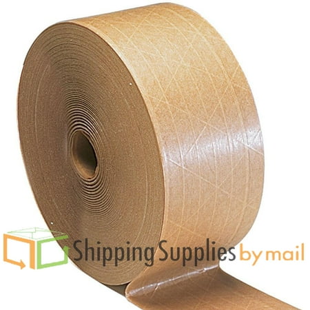 unreinforced 3 inch x 600 ft kraft tape water activated 30 rls