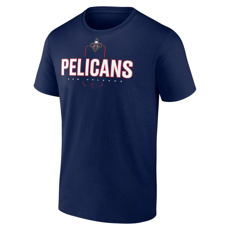 Men's Zion Williamson Navy New Orleans Pelicans Behind The
