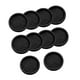 thumbnail image 3 of 10 piezas de base de broche de madera, bandejas para broches, broches con clip, alfiler grueso, bandeja con bisel redondo negro 25mm, 3 of 9