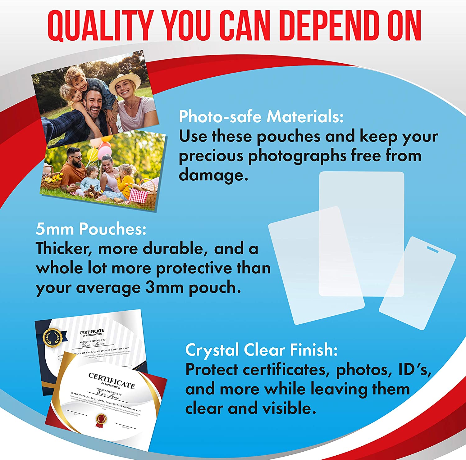 5MIL Thermal Laminating Pouches (150 Count) Nepal Ubuy