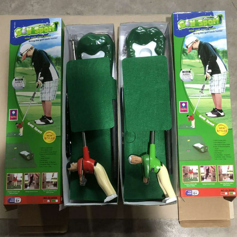 Mini Golf Game Practice Set Children Toy Sports Indoor Training