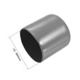 thumbnail image 3 of Unique Bargains 20pcs Rubber End Caps 40mm ID Vinyl PVC Round Tube Bolt Cap Cover Screw Thread Protector Dark Grey, 3 of 5