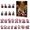 C, variant on 2026 Year Countdown With Cute Panda Mystery Collectible Figurines Hanging Party