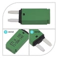 thumbnail image 4 of Mini Disjoncteur Lame Fusible Réinitialisation Automatique 30A Voiture Navire 12V 24V Vert, 4 of 8