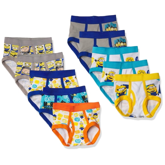 Paquete Múltiple de Ropa Interior Infantil con Estampado de Minions