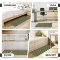 thumbnail image 6 of Yiaed Green Snake Kitchen Rugs Sets of 2 Kitchen Mats Cushioned Anti Fatigue Kitchen Rug Tapetes Para Cocina for Sink,Laundry Room, 6 of 6