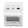 thumbnail image 2 of Medidor De Energía Inteligente, Medidor De Energía Inteligente Pantalla Digital En Carril DIN Medidor Eléctrico WiFi Monitor De Energía Inteligente Interruptor AC 110-230V, 2 of 14