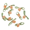thumbnail image 2 of 10 Uds. De adornos de lazo de flores rosas de tela de fieltro para álbum de recortes de fiesta naranja Sunnimix 10x flores de fieltro rosa, 2 of 8
